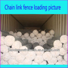 9 gauge galvanized chain link fence